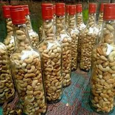 500g of roasted cashews