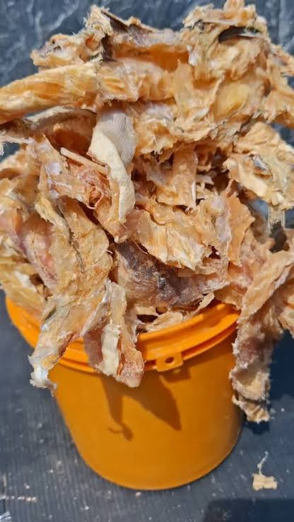 1 bucket of stock fish fillets 3kg